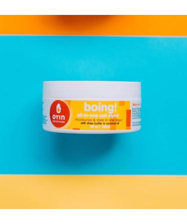 Oyin Handmade Boing! All-In-One Coil Styler Gel 8 oz | Defines & Moisturizes | International Shipping Available - Buy Online on GoSupps.com