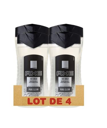 Gel Douche Ice Gold 250 ml - Lot de 4