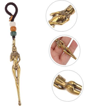 3D Beauty Ear Scratcher Brass Earwax Pick - Retro Car Accessories Cleaning Kit - Buy Online on GoSupps.com