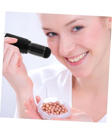 Travel-Friendly Refillable Powder Brush - Dense Foundation Brush for Flawless Makeup - Buy Online on GoSupps.com