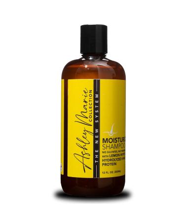Ashley Marie Moisturizing Shampoo - Natural Cleansing & Strengthening Paraben & Sulfate Free 12oz | The Hair Diagram - Color Safe & Restorative - Buy Online on GoSupps.com