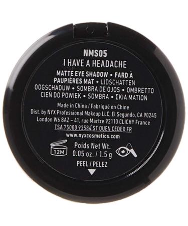 NYX Nude Matte Eyeshadow - High-Quality Pigments for Effortless Look | Shop Internationally - Buy Online on GoSupps.com