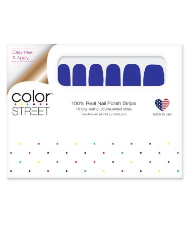 Buy Greeking Out Nail Polish Strips - Royal Blue | Color Street | International Shipping Available - Buy Online on GoSupps.com