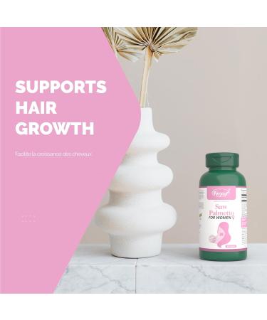 VORST Saw Palmetto for Women 90 Capsules | Hair Supplement | Powder Pills | 1 Bottle 90 count (Pack of 1) - Buy Online on GoSupps.com