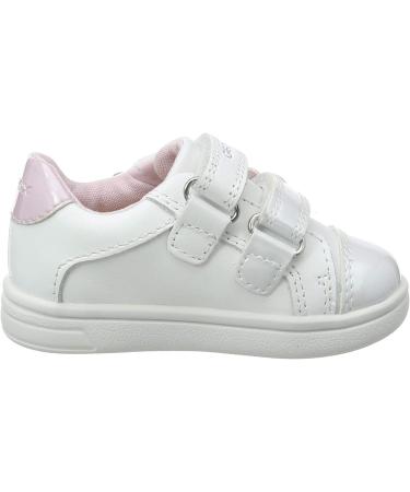 Geox Baby Girl's B Djrock C Sneakers - 8.5 UK Child - White | Stylish and Comfortable Shoes - Buy Online on GoSupps.com
