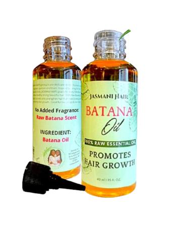 Batana Oil 100% Raw Essential Oil Nourishing Scalp Oil that Promotes Hair Growth for Men & Women and Family Strengthening Hair & Skin Radiance 40ml 1.35 oz