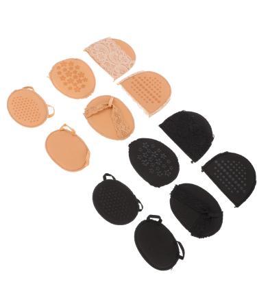 minkissy 18 Pairs Half Size Pad Forefoot Rest Cushion Thicken Lace