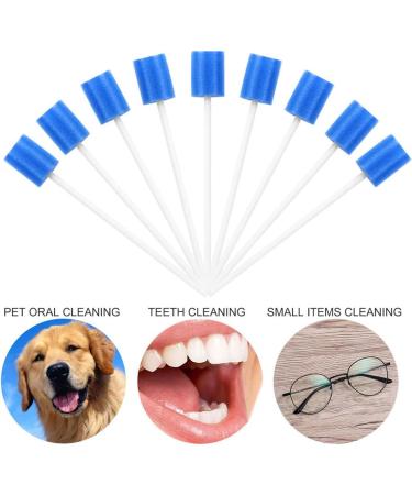 100pcs SUPVOX Disposable Tooth Cleaning Sponge Swabs | Mouth Care & Dental Hygiene Sponge Sticks - Buy Online on GoSupps.com