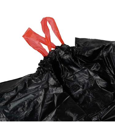 DynkoNA 3 Gallon Garbage Bags Black Trash Bags with Handles 110 Bags/2 Rolls - Buy Online on GoSupps.com