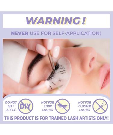 MIYA LASH Crystal Bond Professional Eyelash Extension Glue | 8 Weeks Retention | 1-2 Sec Dry Time | Volume & Classic Adhesive | Extra Strong Clear Lash Glue 5ml - Buy Online on GoSupps.com