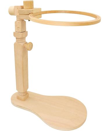 Adjustable Embroidery Hoop Stand | Hands-Free Cross Stitch Holder | Easy-to-Use Embroidery Tool for Needlework and Crafts | 13.3-19.6inch Height - Buy Online on GoSupps.com