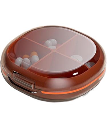 Travel Pill Organizer - Daily Meds Storage Container for Trips & Dietary Supplements - Buy Online on GoSupps.com