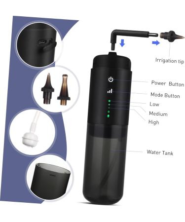 Didiseaon Ear Wax Removal Kit Electric Ear Cleaner Water Pressure Modes for Safe and Cleaning Includes Multiple Nozzles for Use - Buy Online on GoSupps.com