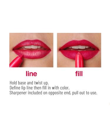 6Pcs HANDAIYAN Rotating Matte Lip Crayon Set B with Built-In Sharpener - Buy Online on GoSupps.com