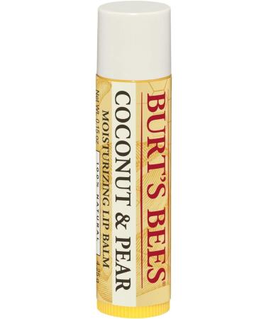 Buy Burt's Bees Coconut & Pear Lip Balm - Nourishing 0.15 oz (4.25g) | International Shipping Available - Buy Online on GoSupps.com