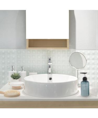 Yeeco 10oz/300ml Clear Blue Shampoo Pump Bottle 3-Pack - Refillable Dispenser for Bathroom, Kitchen, Hotel - Shampoo and Conditioner Bottles - Buy Online on GoSupps.com