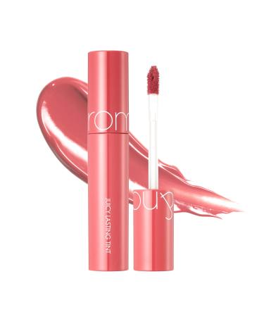 rom&nd  Juicy Lasting Tint 16 colors | Vivid color|Glossy Finish| Long-lasting| moisturizing| Highlighting| Natural-beauty | Lip Tint for Daily Use| K-beauty | 5.5g/0.2oz No.09 LITCHI CORAL