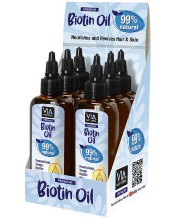 (1pc) V Premium Oil Biotin Nourishes and Revives Hair & Skin - 3.5 oz