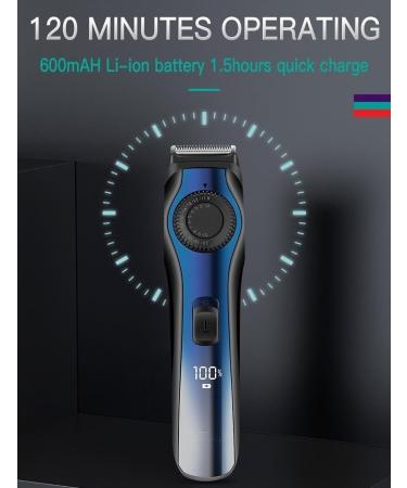 Adjustable 1-20mm Beard Hair Trimmer for Men | Rechargeable Electric Hair Clipper with 38 Length Settings for Perfect Grooming - Buy Online on GoSupps.com