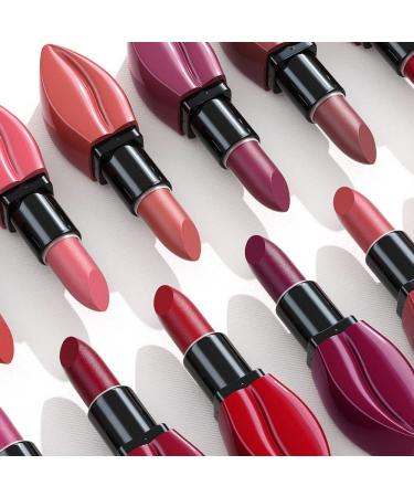 FAEYLI 5Pcs Matte Velvet Lipstick Set | Long Lasting Lip Stain (Lipstick Set 01) - Buy Online on GoSupps.com