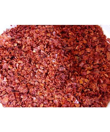 Minced Dried Red Bell Pepper Flakes (1-3mm) - 1kg (Ideal for use in Sausages Burgers and Sauces)