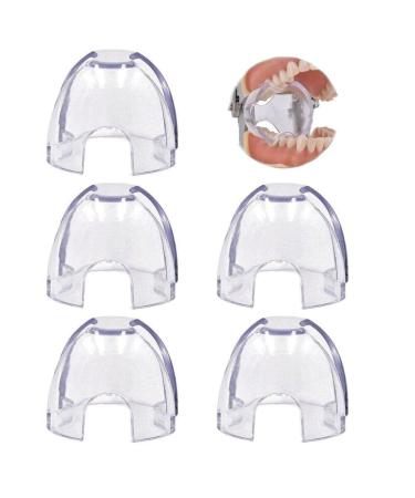 Danlai Mouth Opener 5pcs Clear Dental Orthodontic Lip Cheek Retractor Expander Dental Aid For Back Teeth