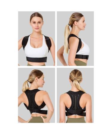 Posture Corrector Back Support Brace For Men Women Back Pain Relief Back Support Belt Breathable Adjustable Belt For Lifting Scoliosis Herniated Disc Sciatica Corrector (Size : M) - Buy Online on GoSupps.com