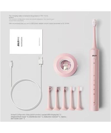 BAIR X3U Smart Electric Toothbrush - Sonic Vibration Cleaning & Whitening for Men & Women | Mobai Luxury 6 Brush Heads | International Shipping Available - Buy Online on GoSupps.com