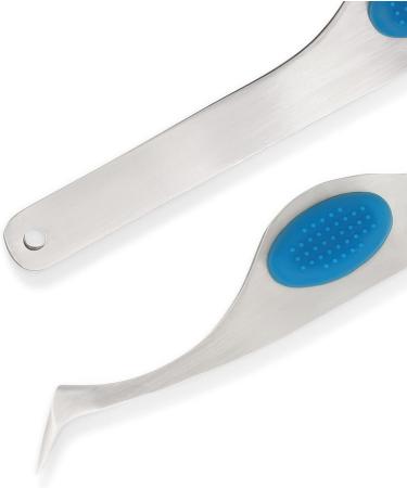 Dritz 818 Soft Grip Tweezers - 4 Silver | Precision Crafted Tool - Buy Online on GoSupps.com