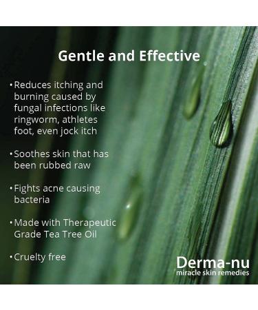 Tea Tree Oil Antifungal Antibacterial Soap & Body Wash - Natural Treatment for Jock Itch, Athlete's Foot, Nail Fungus, Eczema & Acne - 8oz - Men & Women - Buy Online on GoSupps.com