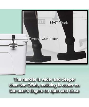 2-Pack Replacement Lid Latches for Yeti & RTIC Hard Coolers - Larger Ergonomic Design - Fits all Yeti Tundra - Pack of 2 - Buy Online on GoSupps.com