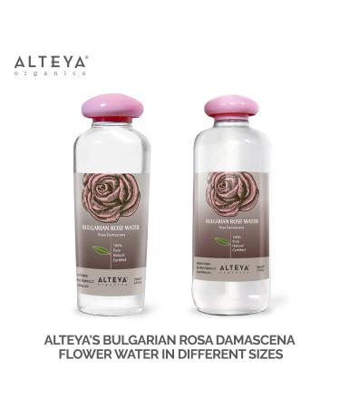 Alteya Organics Rose Water Facial Toner 17 Fl Oz - Bulgarian Rosa Damascena Flower Water - Moisturizing Award-Winning Formula - BPA-Free Bottle - 1 Pack - Buy Online on GoSupps.com