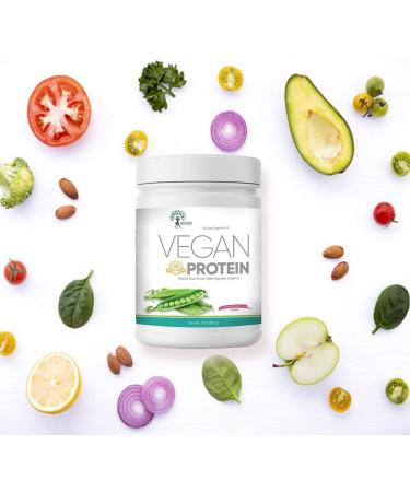 Pea Vegan Protein Powder - Amaranth Protein Chocolate Coconut Flavor 2 lb - Digestive Support & Muscle Nourishment - Buy Online on GoSupps.com