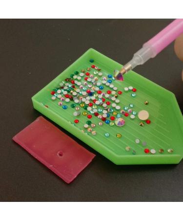 50 Pieces Diamond Painting Glue Clay Wax Square Pen Drilling Mud DIY 5D Embroidery Tool 2x2cm - Buy Online on GoSupps.com