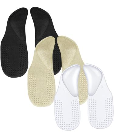 FOMIYES 6 Pairs High Heel Insoles - Supportive Orthotic Gel Inserts for Women s Shoes - Reusable Foot Support Pads - Buy Online on GoSupps.com
