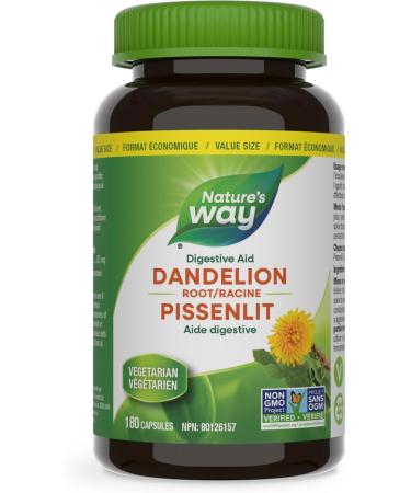 Nature's Way Dandelion Root - Digestion Supplement & Ginger Root Traditional Digestive Support Supplement - Buy Online on GoSupps.com