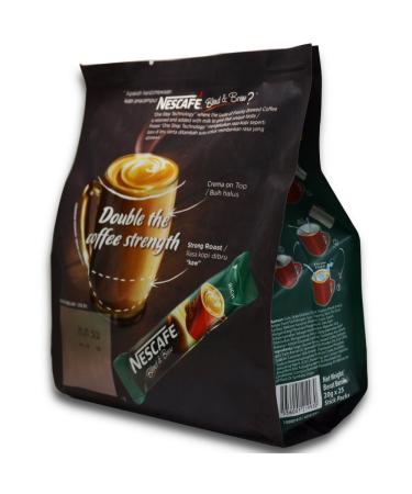 Nescaf 3 in 1 RICH Instant Coffee - Premium Quality Coffee Sticks from Nestl Malaysia - 25 Count Pack - Buy Online on GoSupps.com