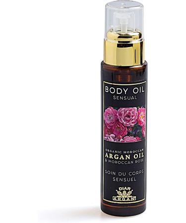 Body care Oil based on 100% natural organic Argan oil and rose extract from Morocco 50 ml. - Buy Online on GoSupps.com