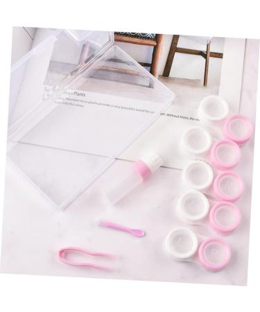 Solustrie Portable Storage Box for Colored Contact Lenses - Light Green Contact Lens Case 14.5x8.2cm Perfect for Travel - Buy Online on GoSupps.com