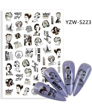 Love Designs Lemon Strawberry Banana Leaf Nail Stickers Manicure Decor Summer Fruit Adhesive Decals(YZW-S 223) - Buy Online on GoSupps.com