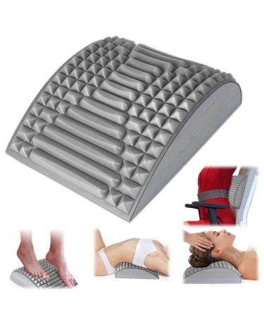 Neck and back extensor euBswa align back back massage spine correction stretch back practice help lumbar spine support gray - Buy Online on GoSupps.com