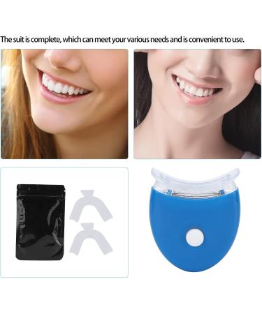 Professional Teeth Whitening Kit - LED Light & 2 Gel Refills for Effective Home Treatment | Brighten Yellow Teeth Fast! - Buy Online on GoSupps.com