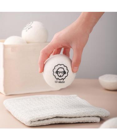 LIUASMUE 3pcs Drying Wool Ball Anti Entanglement Household Drying Clothes Washer Dryer Special Drying for Washing Machine Wool Dryer Laundry Reusable - Buy Online on GoSupps.com