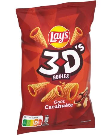  Lay's 3D'S Peanut Bugs Pack of 15 x 85 g - Buy Online on GoSupps.com