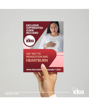 Equate Famotidine 20mg Tablets - 200 Ct Maximum Strength Acid Reducer for Heartburn Relief - Say NO to Indigestion and Heartburn - Better Idea Guide Included - Buy Online on GoSupps.com