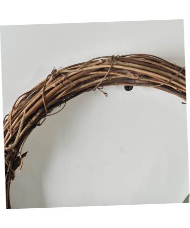 Zerodeko Vines Decor Silicone Ear Covers Flower Wreaths for Front Door Artificial Plants Wreath for Front Door Chritmas Decor Gold Fruit Bowl Garland Window Wooden Wall Hanging - Buy Online on GoSupps.com