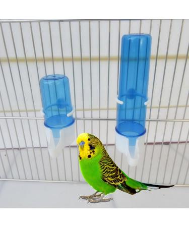 hetuioiyster Parrot Feeder Automatic Water Drink Container Food Dispenser Cage Birds Supplies Feeder Bottle S - Buy Online on GoSupps.com