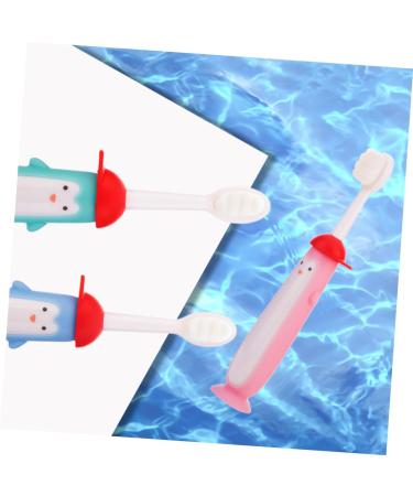 Angoily 2-in-1 Baby Toothbrush & Bite Toy - Soft Mouth Cleaning Brush for Toddlers | Travel-Friendly Dental Care Accessories - Buy Online on GoSupps.com