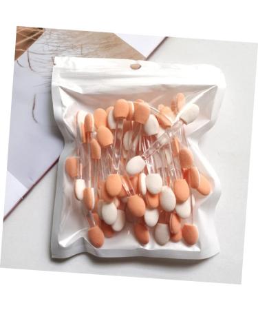 NOLITOY 120pcs Double Ended Eye Shadow Stick Eyeshadow Shimmer Eye Shadow Brush Applicators Woman Mix Tool - Buy Online on GoSupps.com