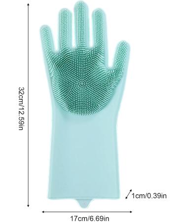 Scrub Gloves Cleaning | Household Kitchen Gloves - Waterproof Household Cleaning Tools for Shower Room Car Cleaning Pet Care Clothes Quilt Lkhj - Buy Online on GoSupps.com